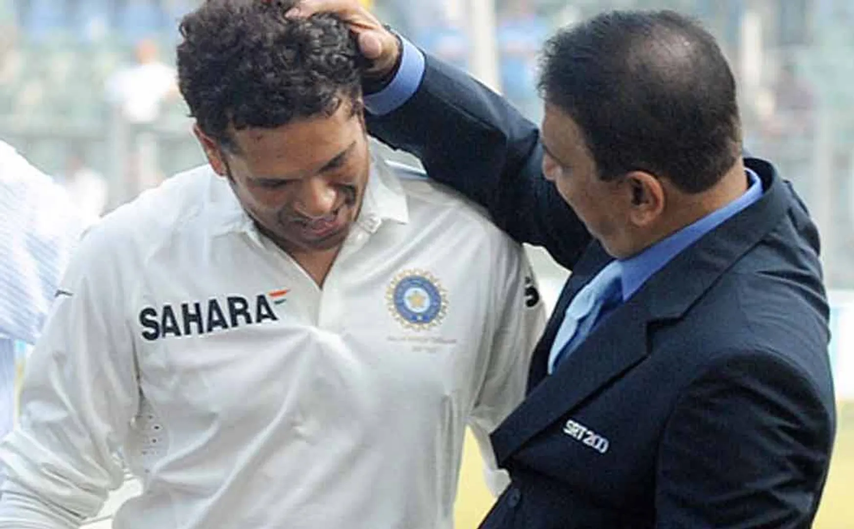 SACHIN ON GAVASKAR