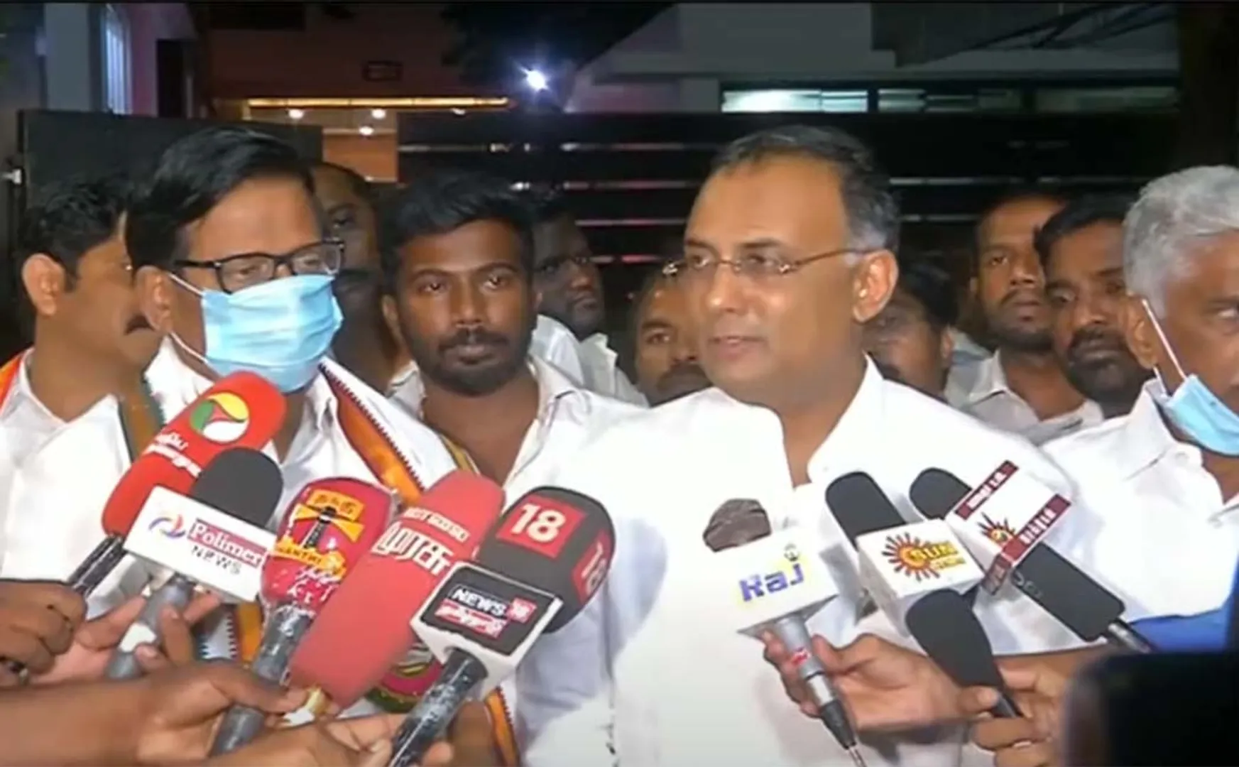 tn assembly election dmk and congress alliance ok tmw signs  