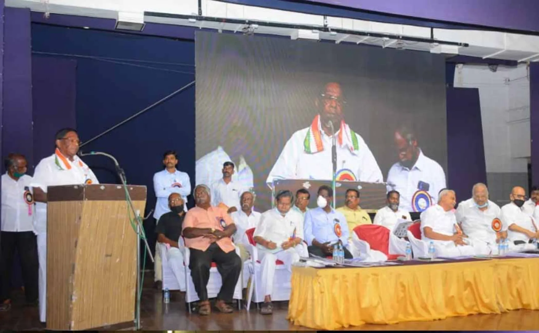 puducherry former cm narayanasamy speech 