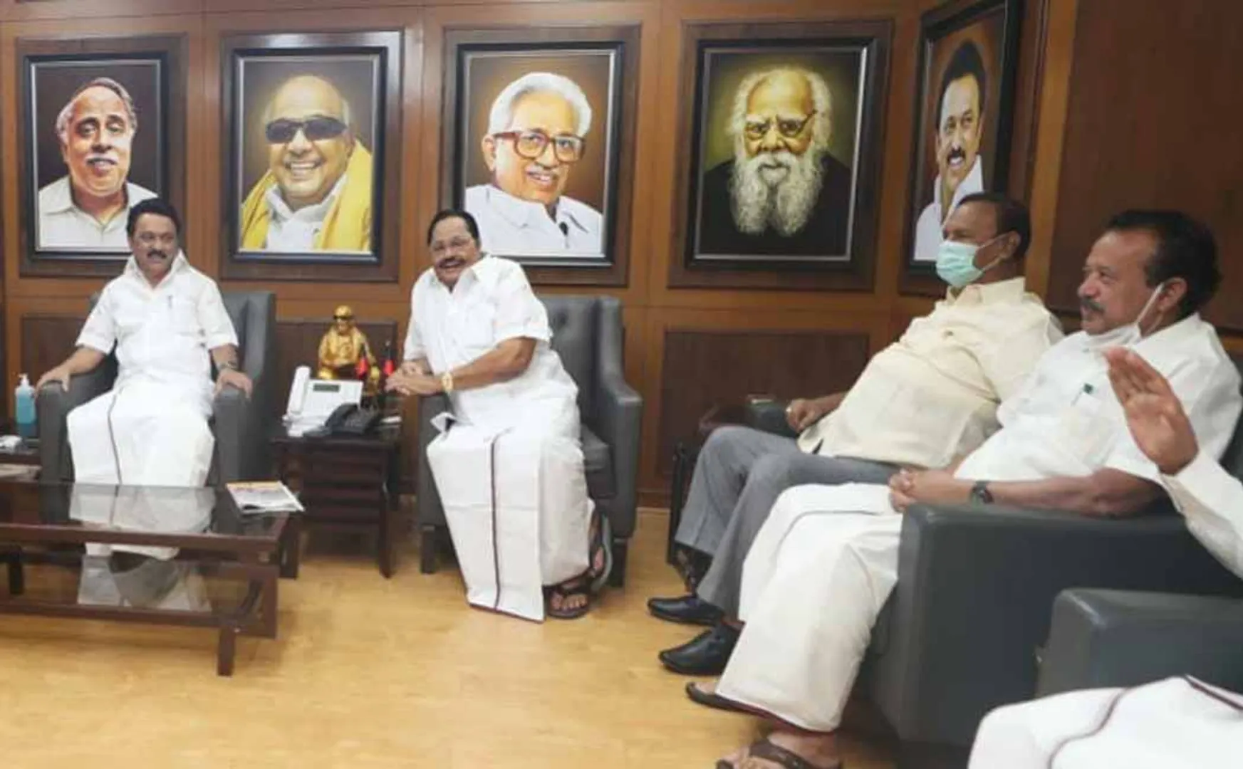 TN ASSEMBLY ELECTION DMK ALLIANCE DISCUSSION 