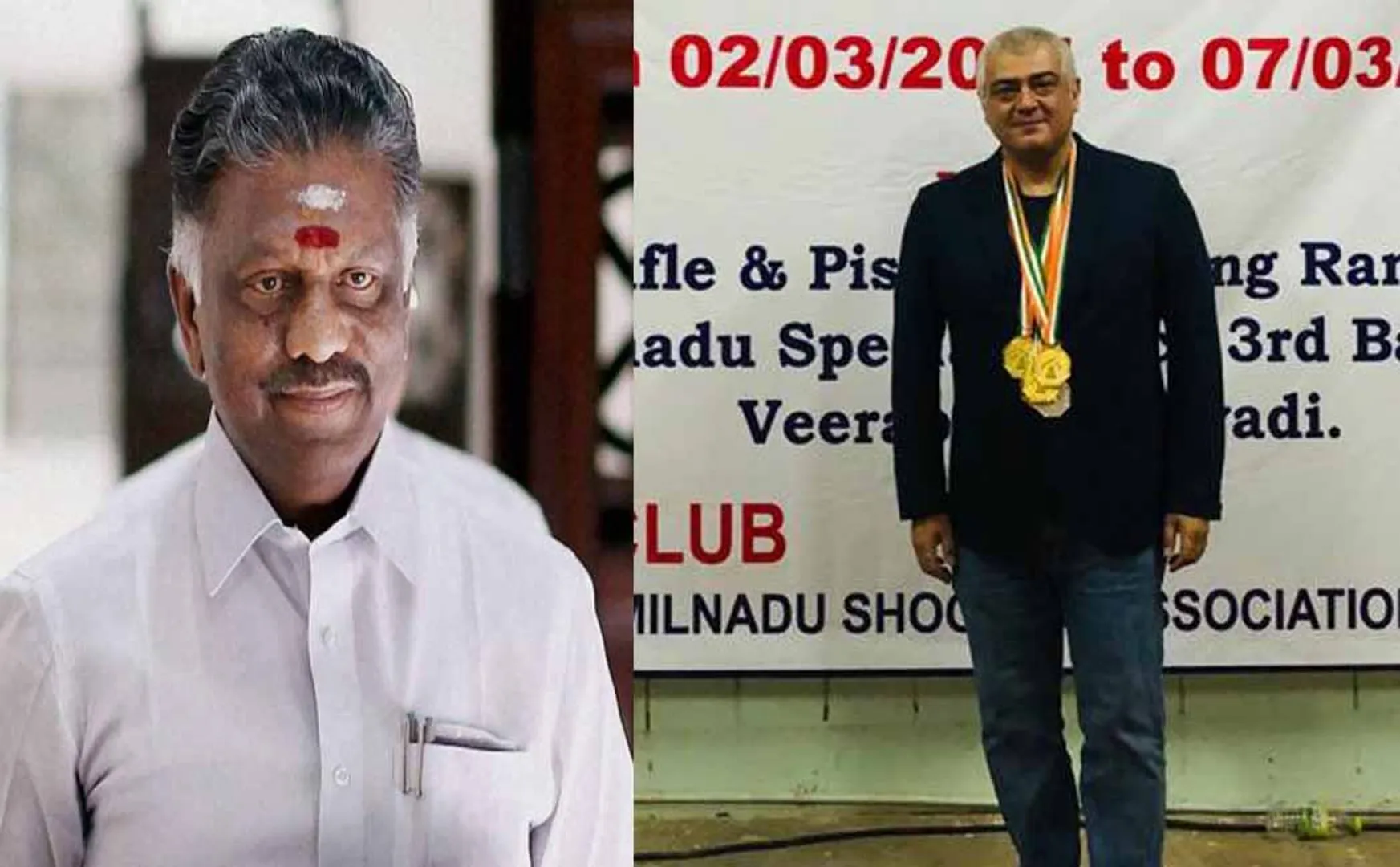 actor ajithkumar win for silvar, gold medals tamilnadu deputy cm wishes 