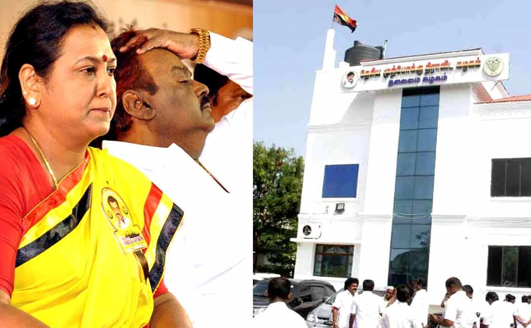 what is the reason behind dmdk district secretary meeting