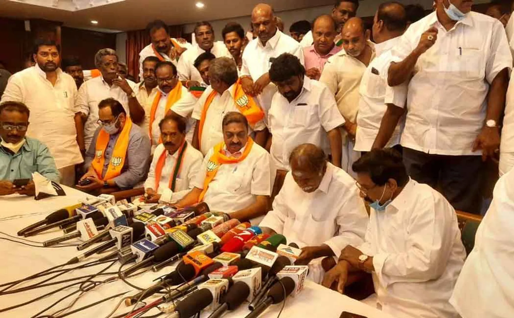The NR Congress-BJP alliance is sure, the Chief Ministerial candidate confusion will continue 