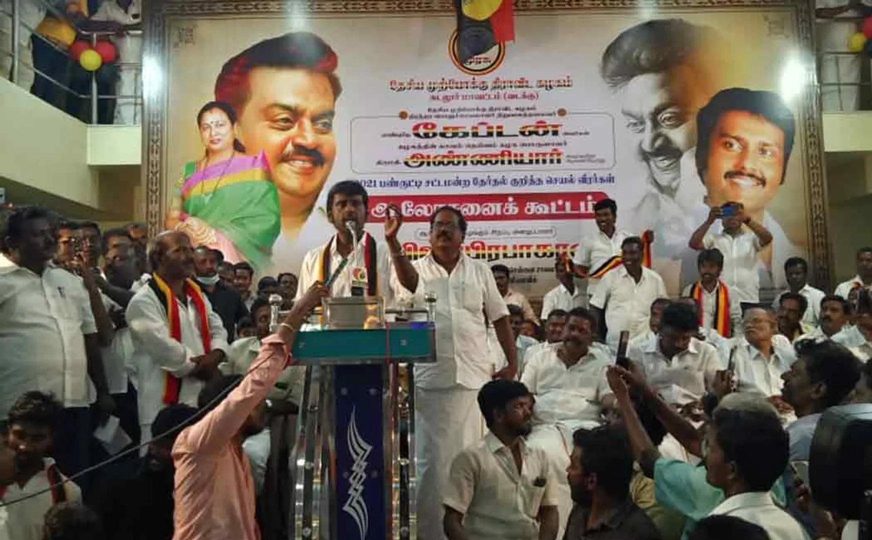 Vijayakanth son vijaya prabhakaran speech 