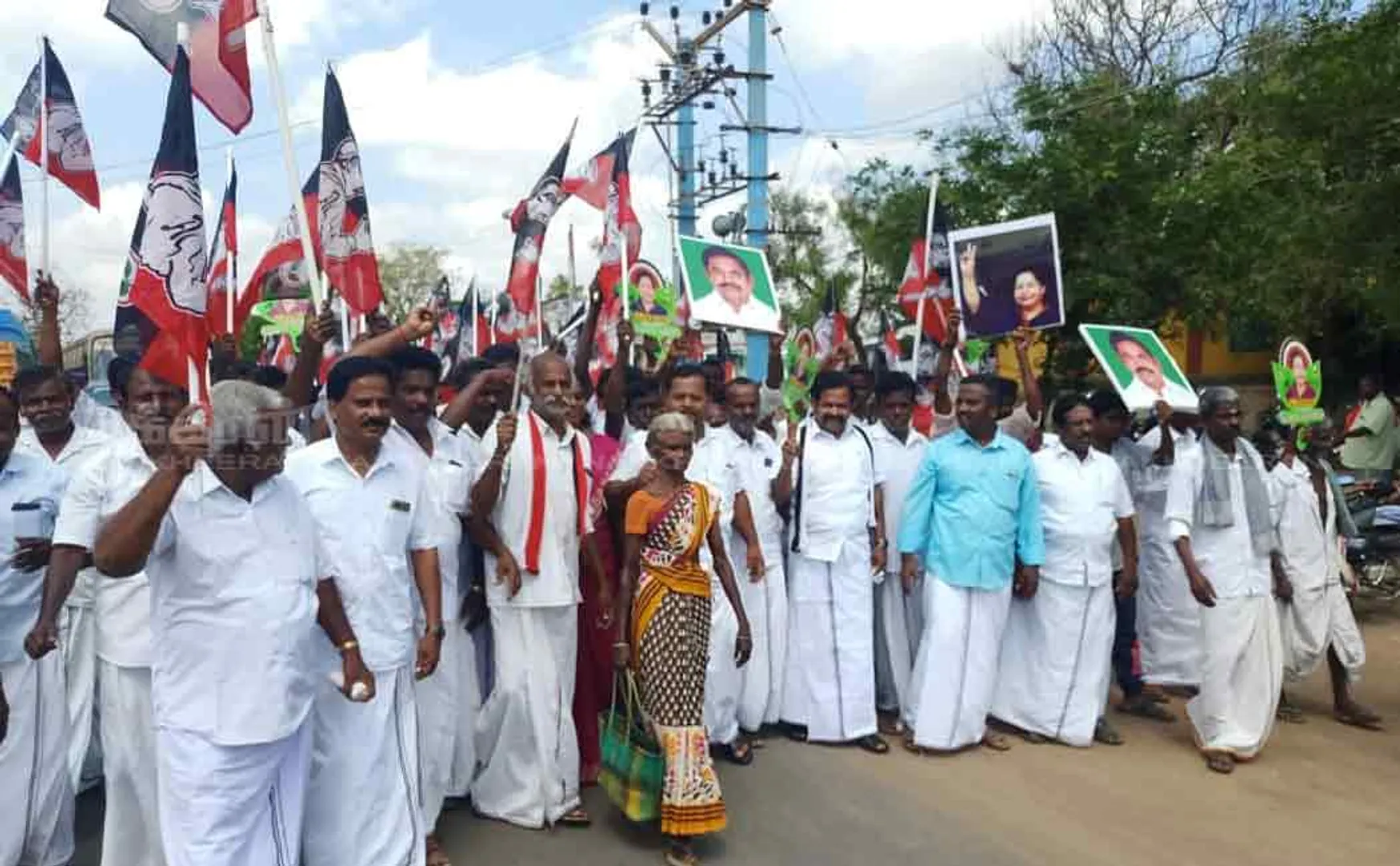 ADMK members demanding to change aranthangi admk candidate 