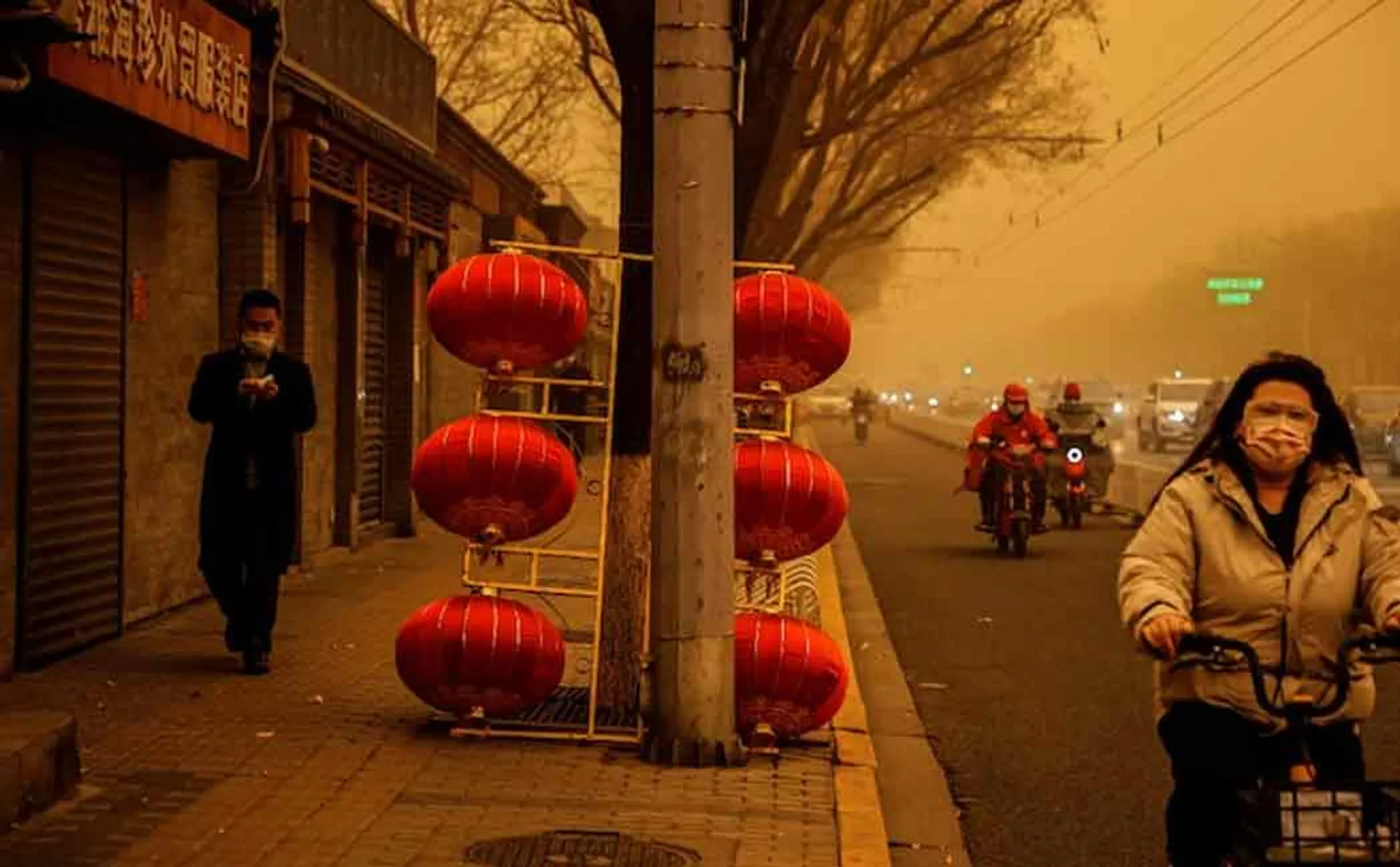 BEIJING TURNS YELLOW 