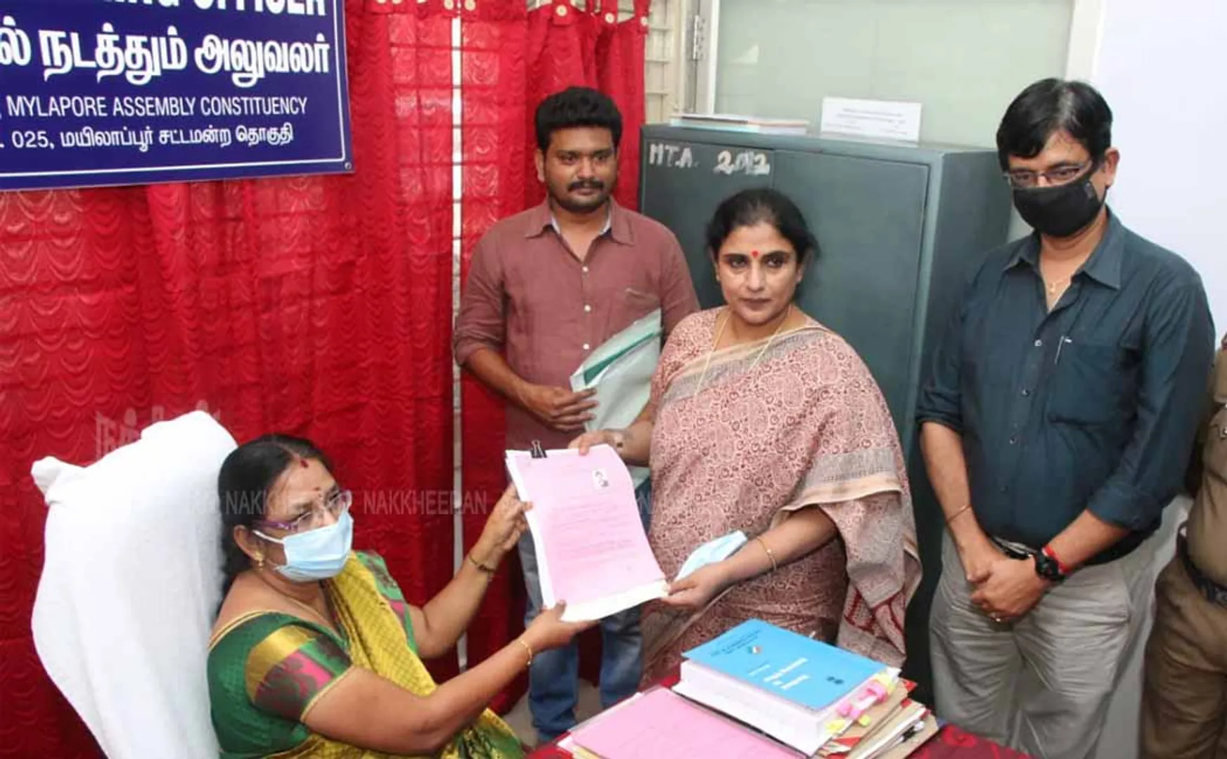 makkal needhi maiam party candidate sri priya press meet 