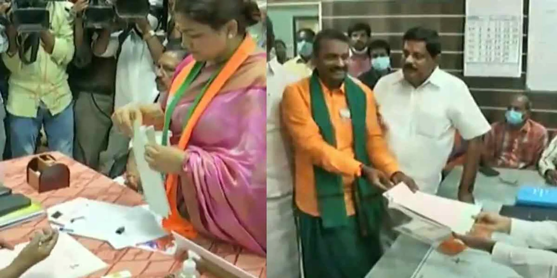  Khushboo, L. Murugan  election nomination!
