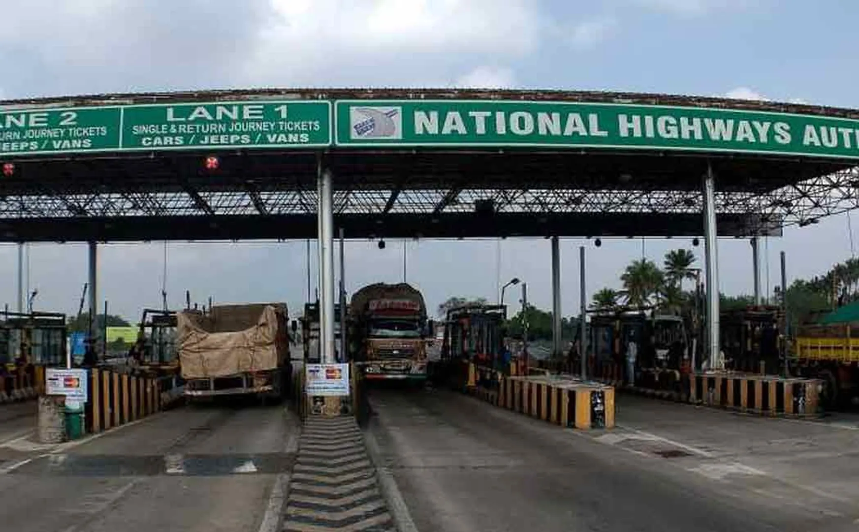 toll booths