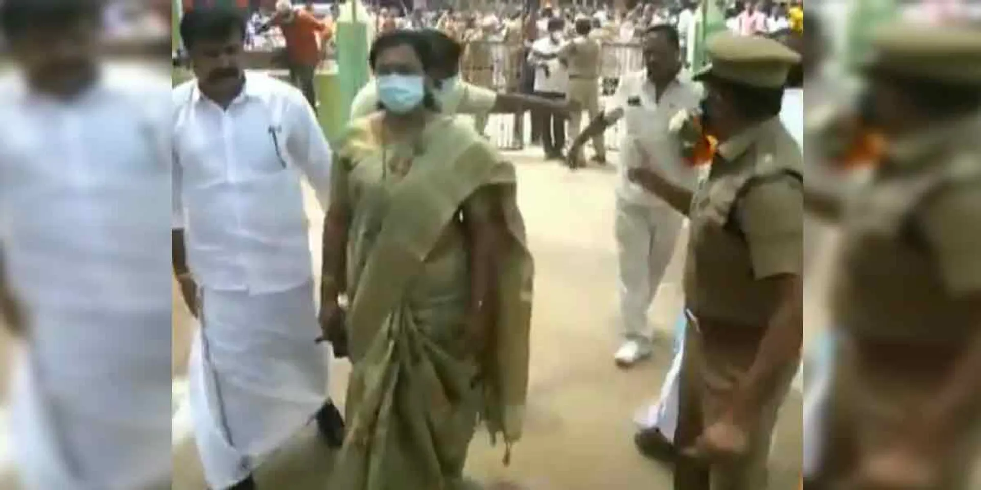 Premalatha Vijayakanth petitions in the constituency won by Vijayakanth