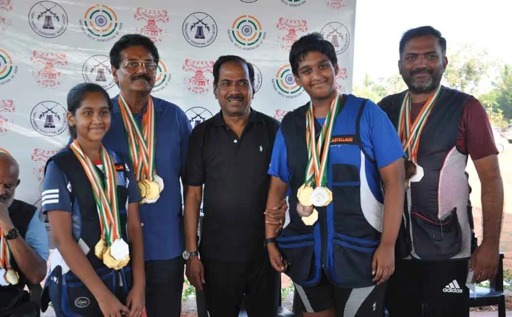 chennai rifle club gold medal for yougsters 