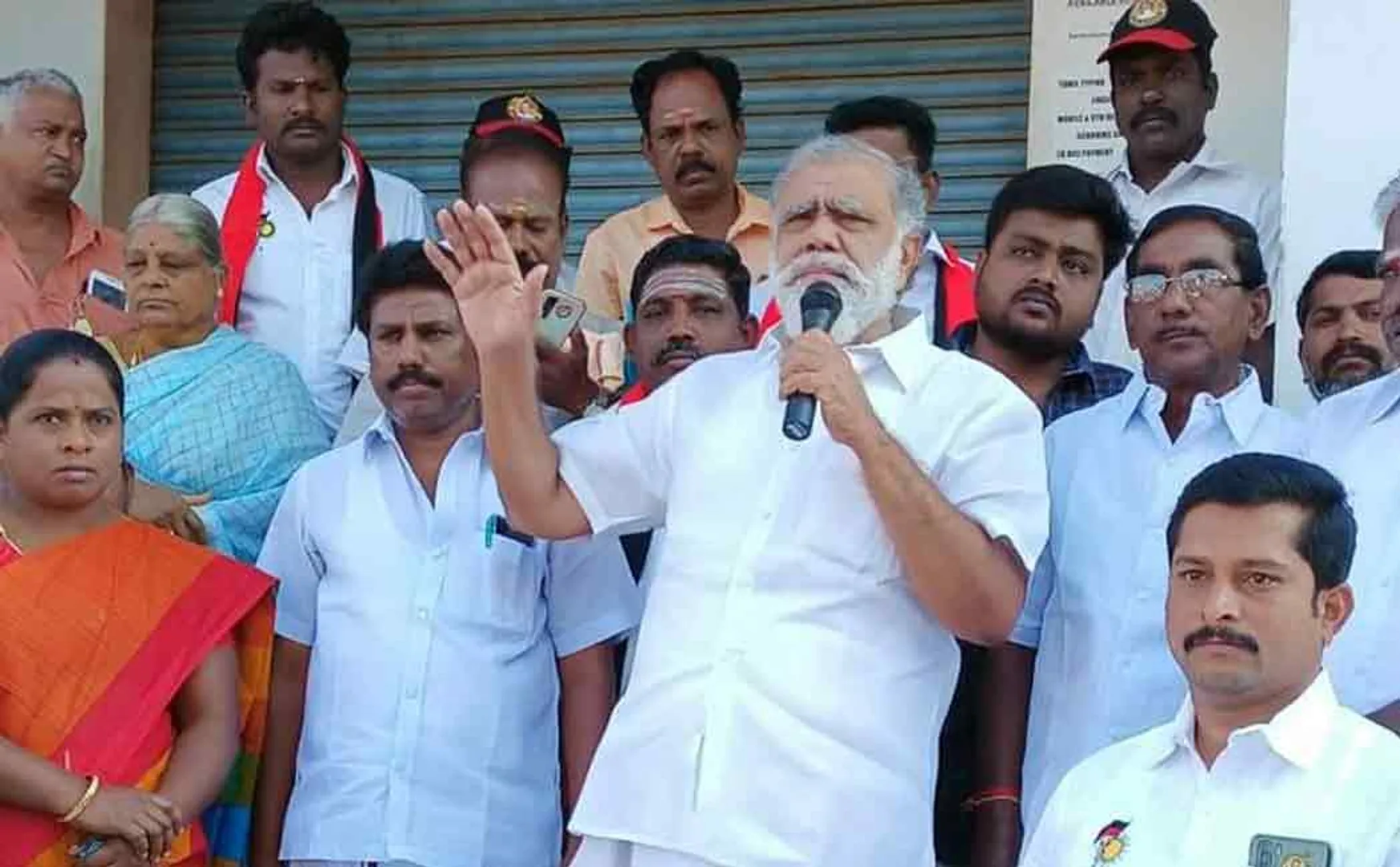 I. Periyasamy election campaign in veerakkal