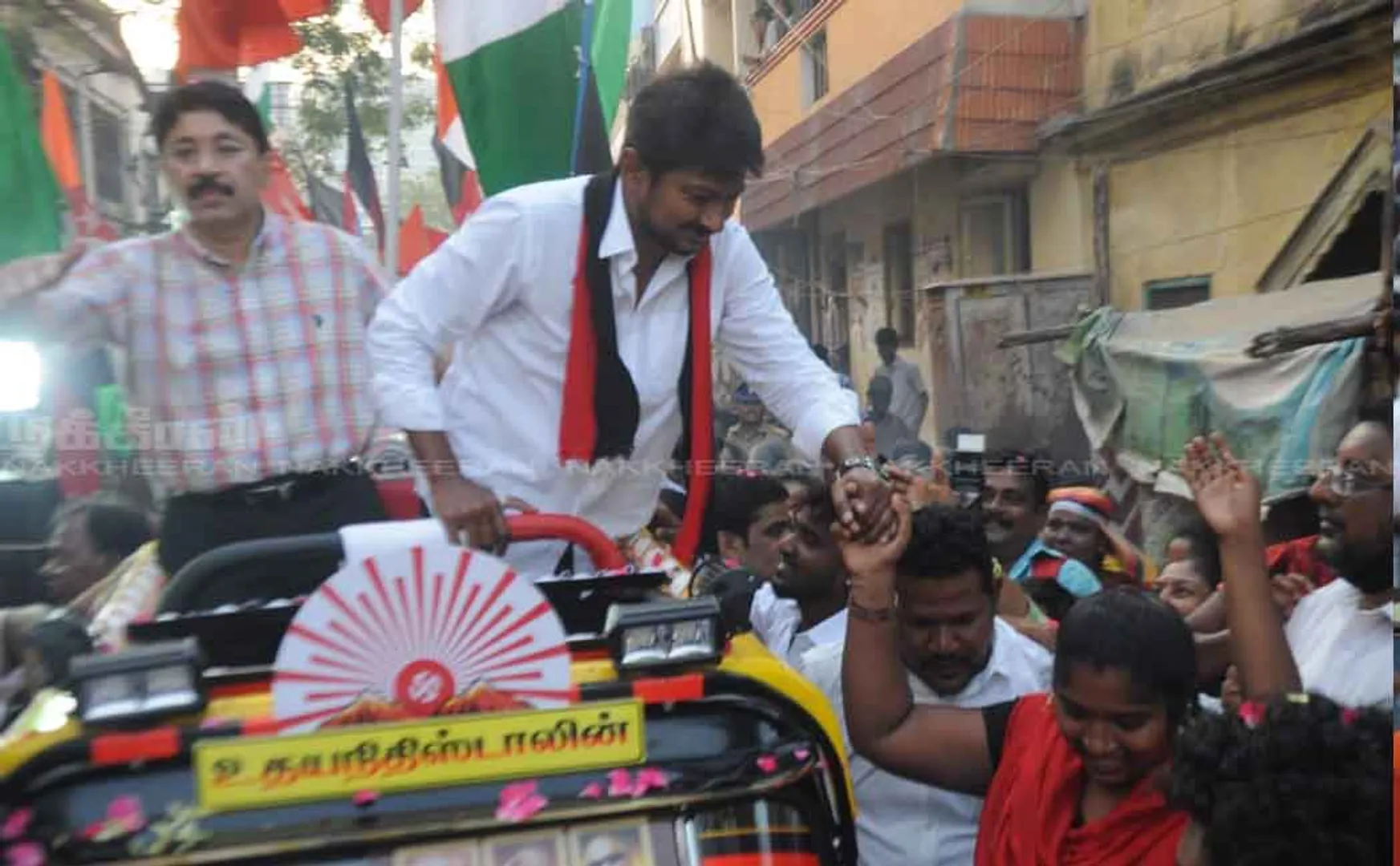 udhayanidhi stalin involved in campaign in chepauk