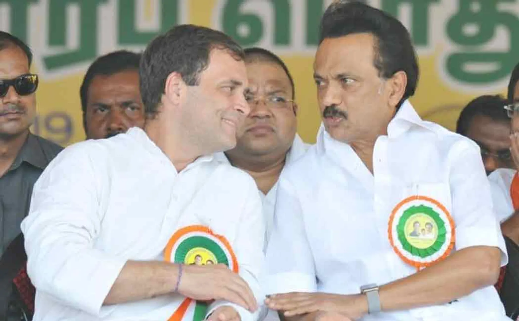 Rahul Gandhi and MK Stalin to campaign on the same platform  