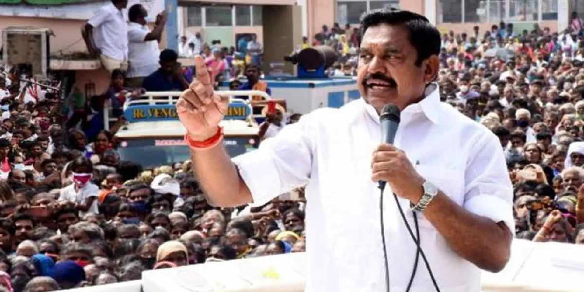 ' Washing machine to rescue women from the burden of washing clothes '' - Edappadi Palanisamy campaign