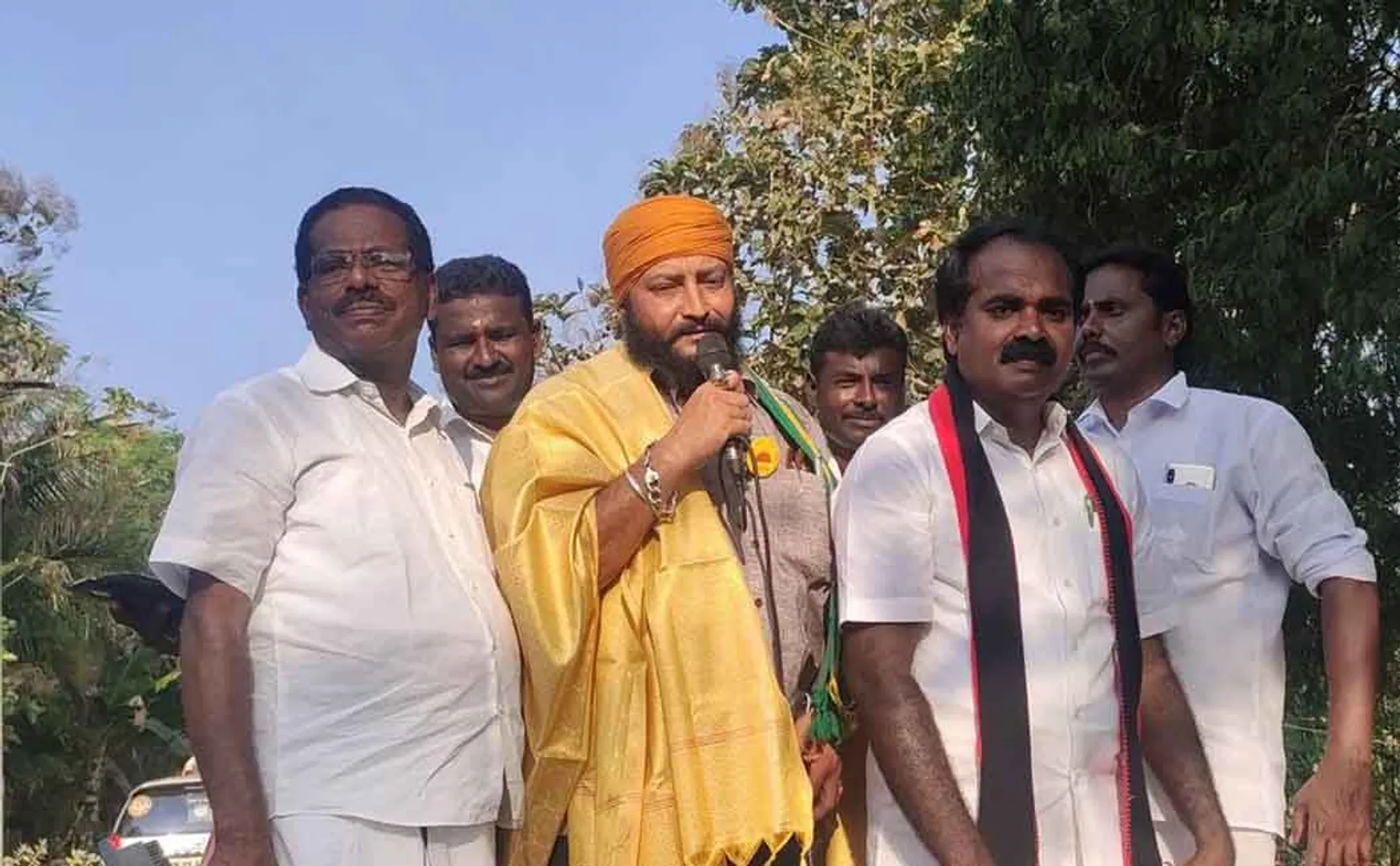 punjab farmer election campaign in tamilnadu 