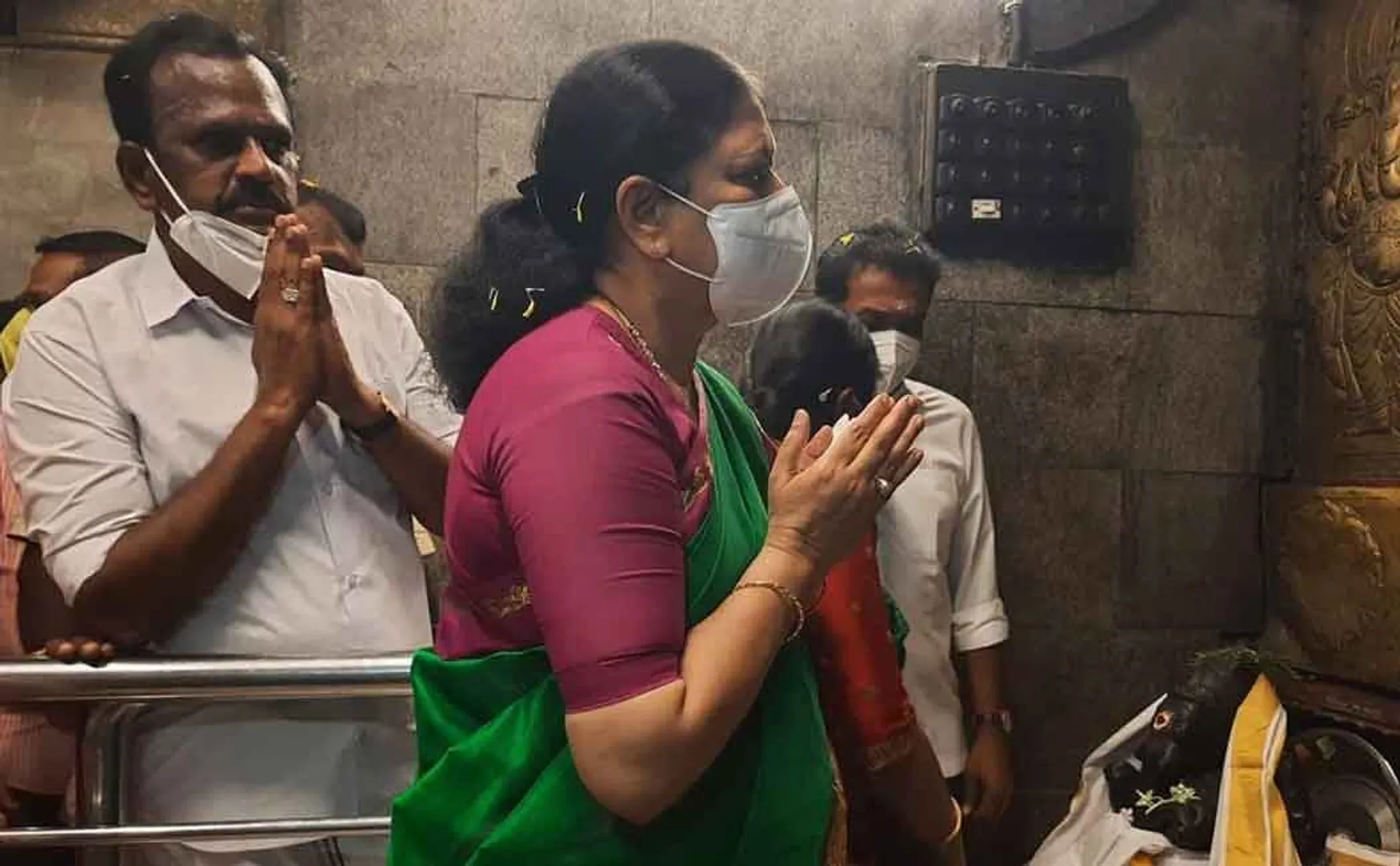 Sasikala's sudden visit to Kovilpatti AMMK volunteers on excitement