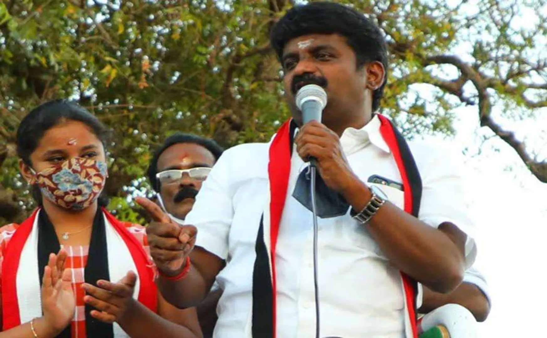minister vijaya baskar explain viral poster 