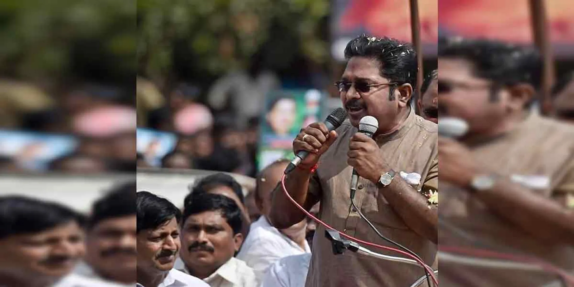 TTV Dinakaran's speech in bodi election campaign