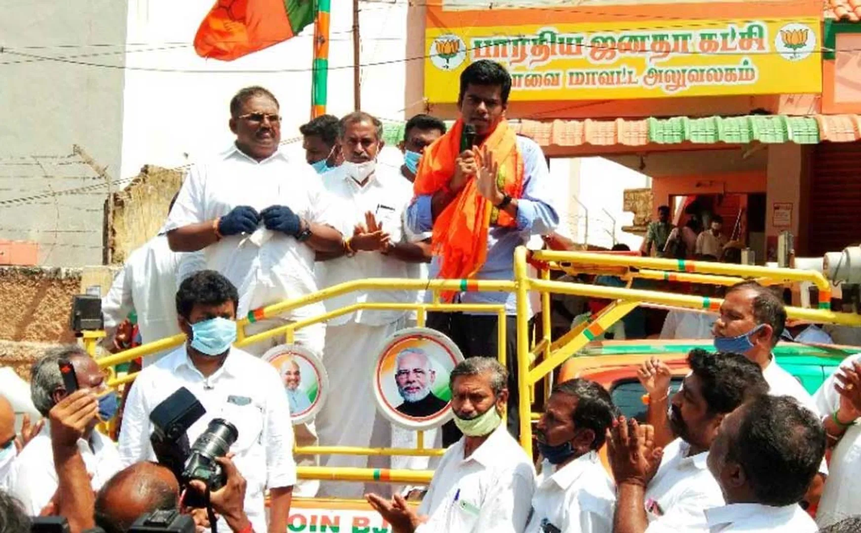how bjp grown stronger in coimbatore