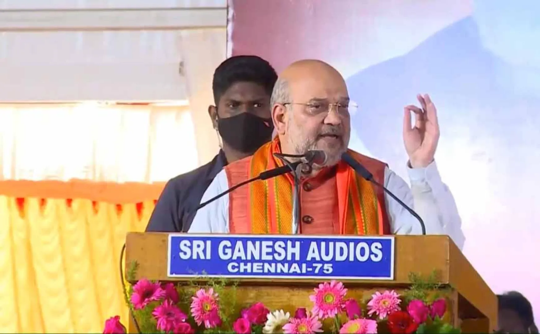 union home minister election campaign at villupuram 