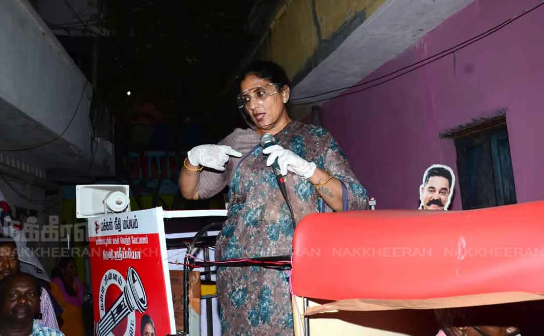 actor sripriya involved in the campaign 