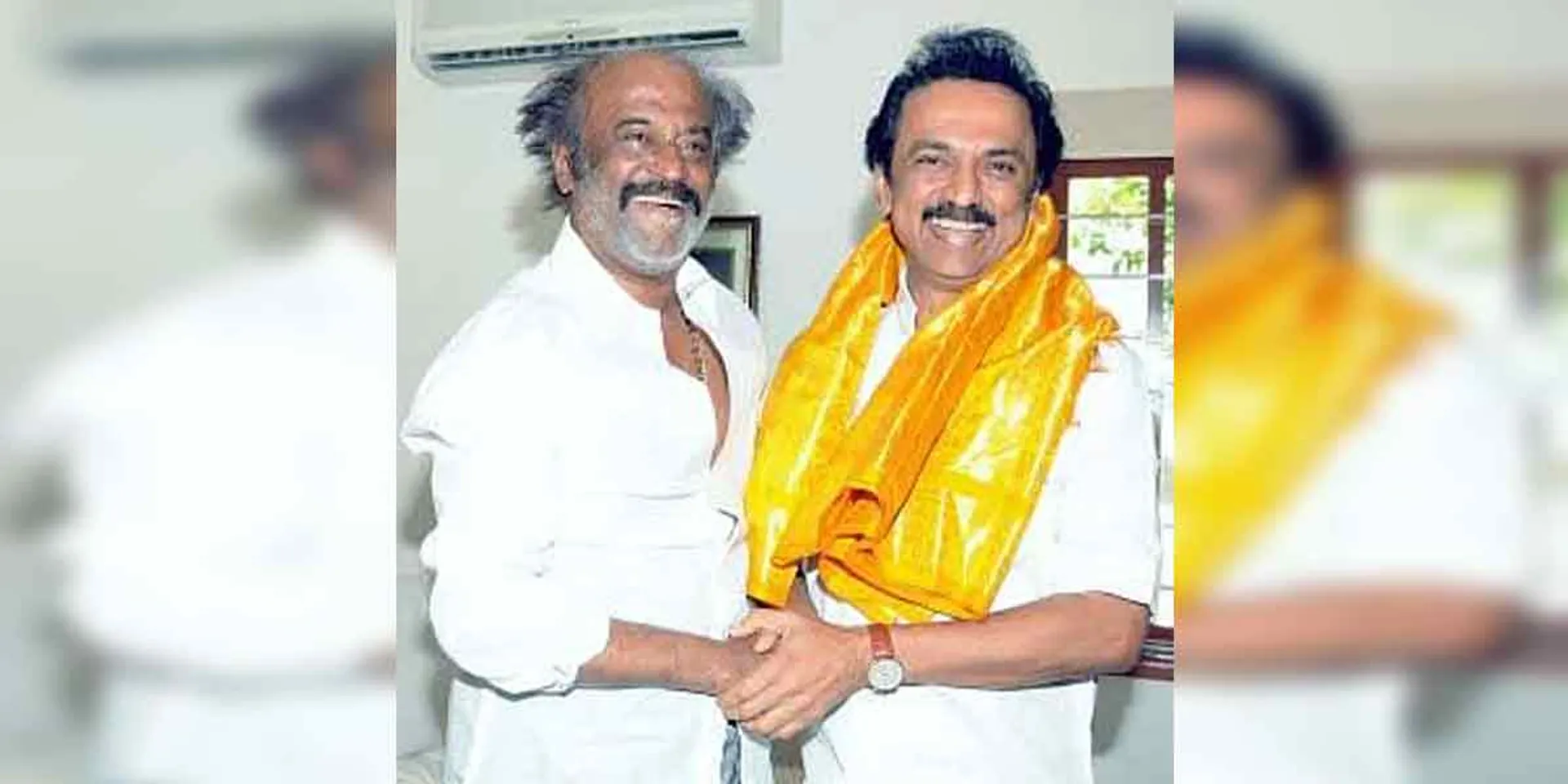 ''Delivered late but welcome '' - Stalin's congratulations to Rajinikanth!