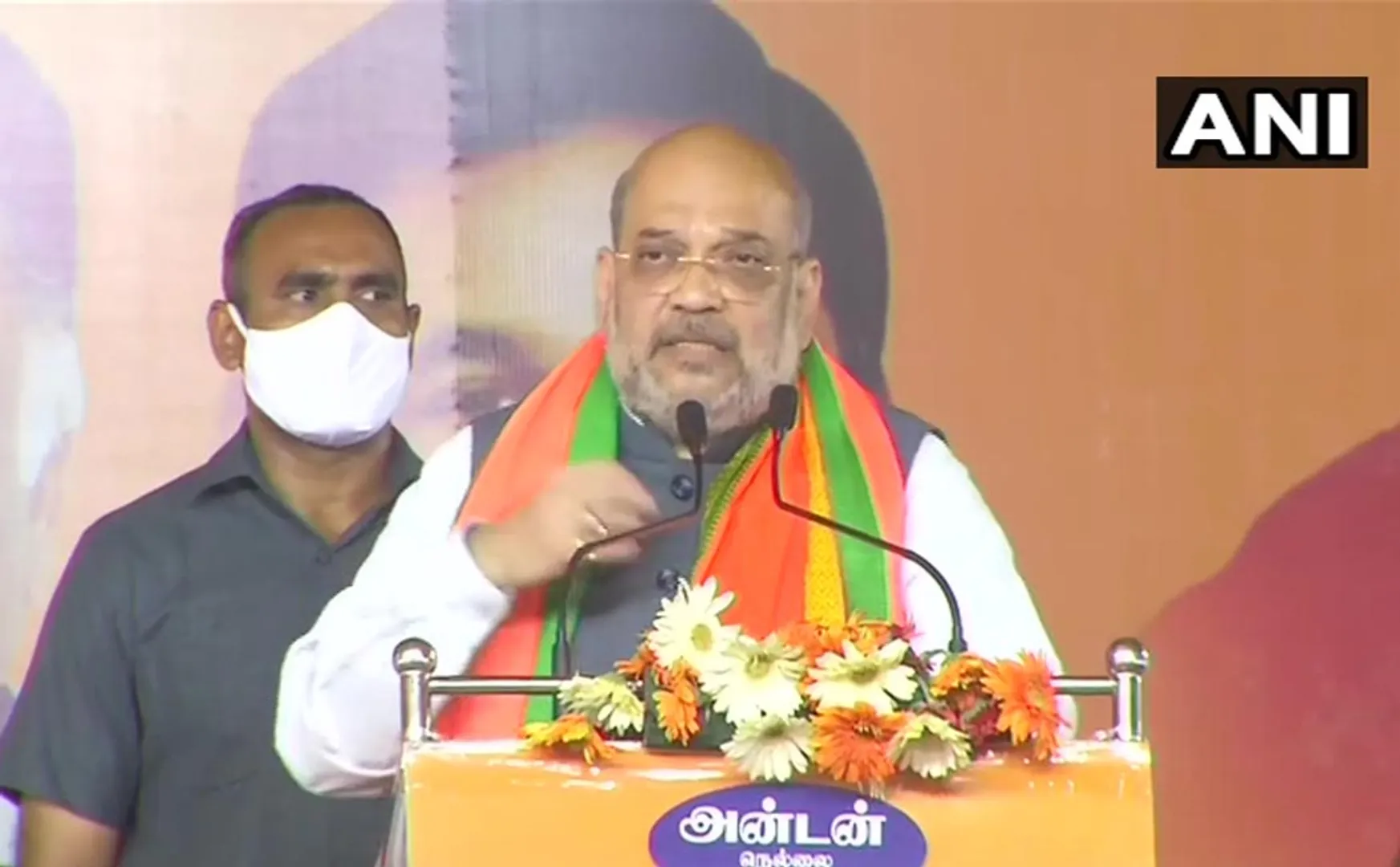 UNION HOME MINISTER AMIT SHAH ELECTION CAMPAIGN AT NELLAI DISTRICT 