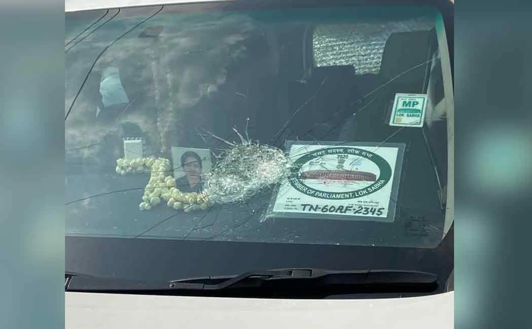 O.P.R. Car glass break. 