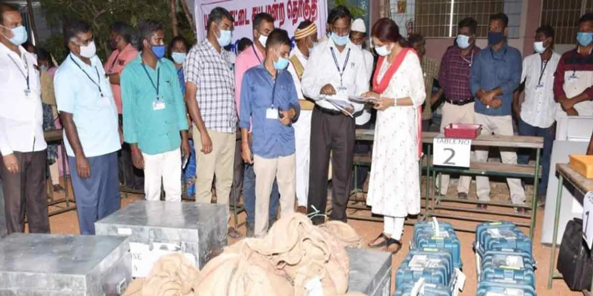 '' Ballot boxes will be guarded by armed soldiers '' - Pudukai District Collector