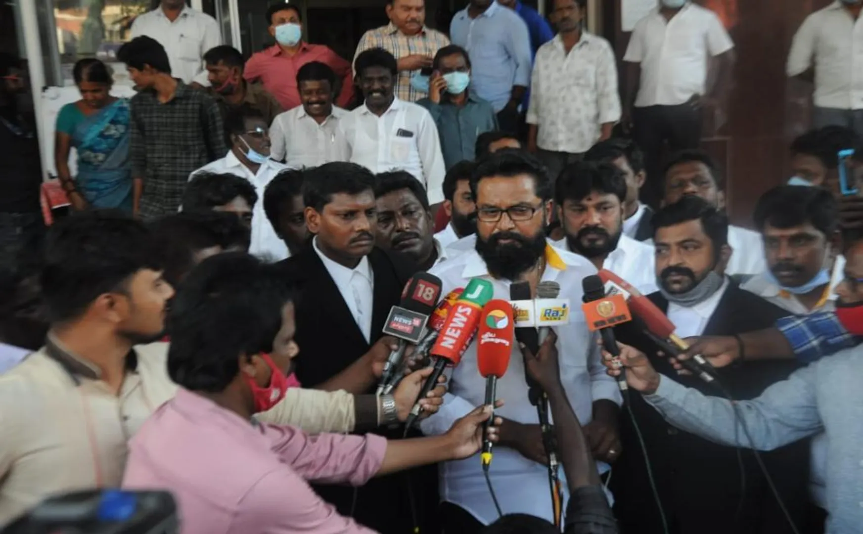 actor sarathkumar press meet at chennai
