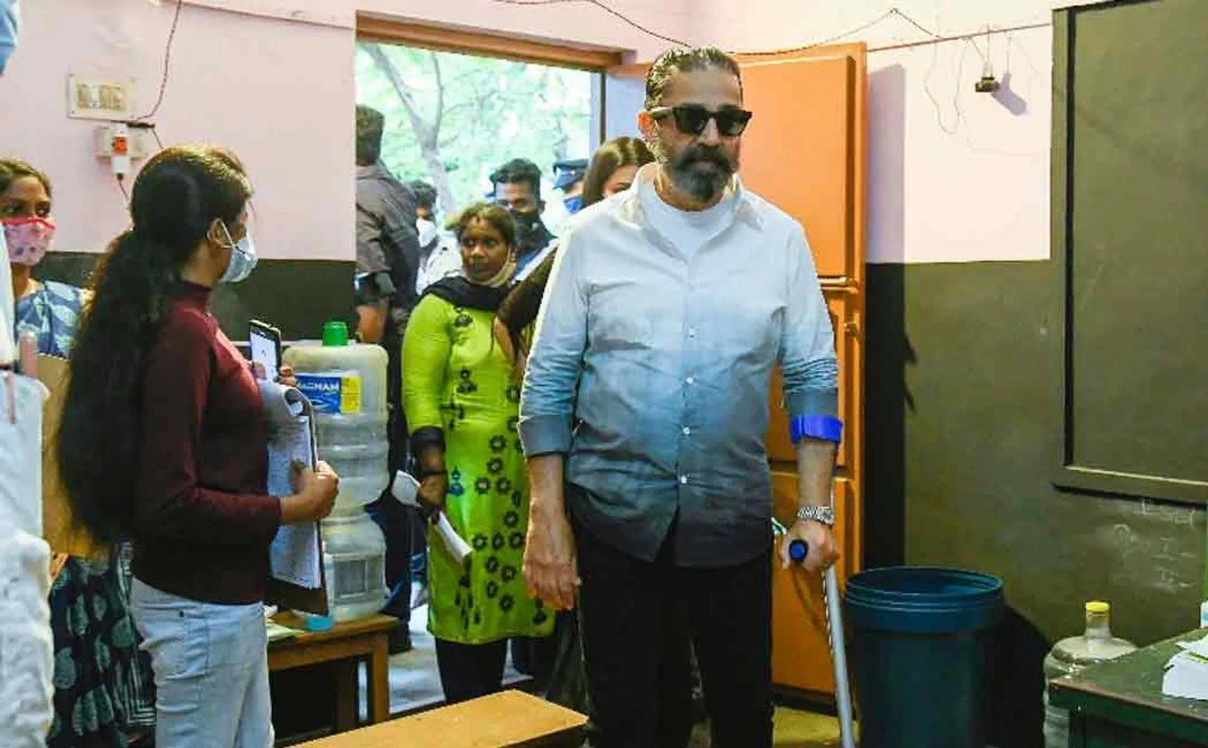 "There is no deviation in the path and journey towards reorganizing Tamil Nadu." Kamalhasan
