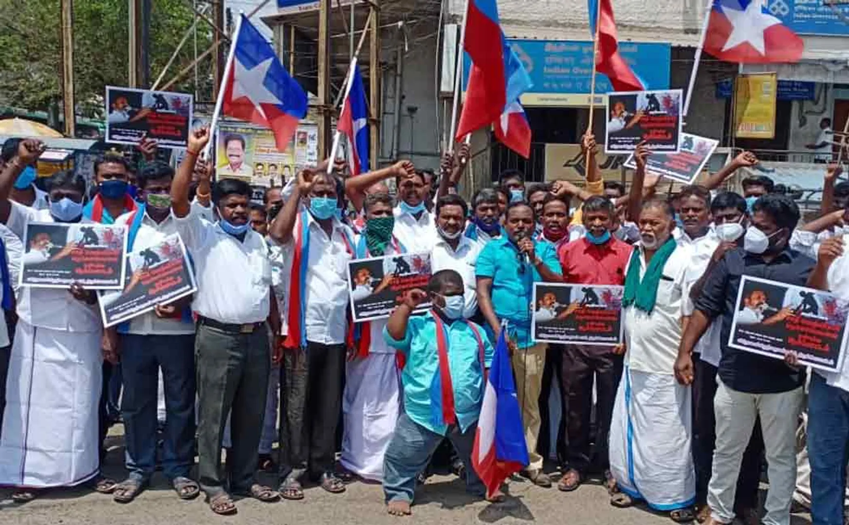 Arakkonam incident vck struggle in trichy 