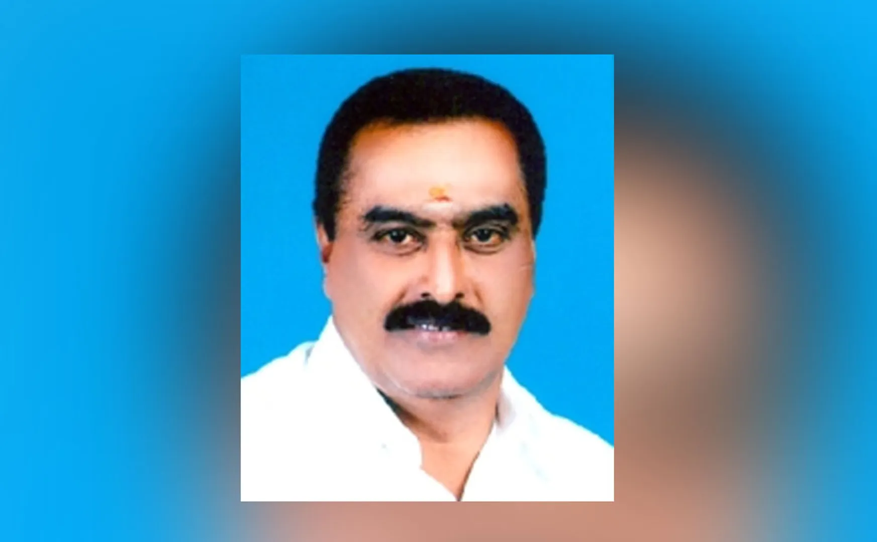 tiruppur district palladam assembly constituency admk candidate coronavirus positive 