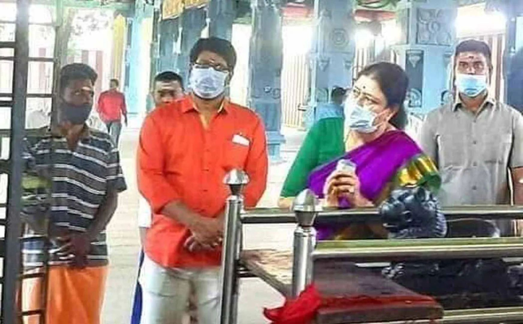 sasikala visit chennai temples 