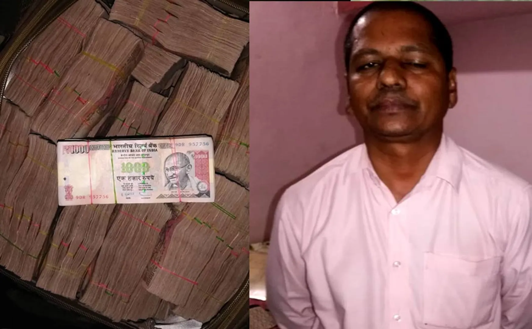 OLD 1,000 RUPEES NOTES IN SIVAGANGAI