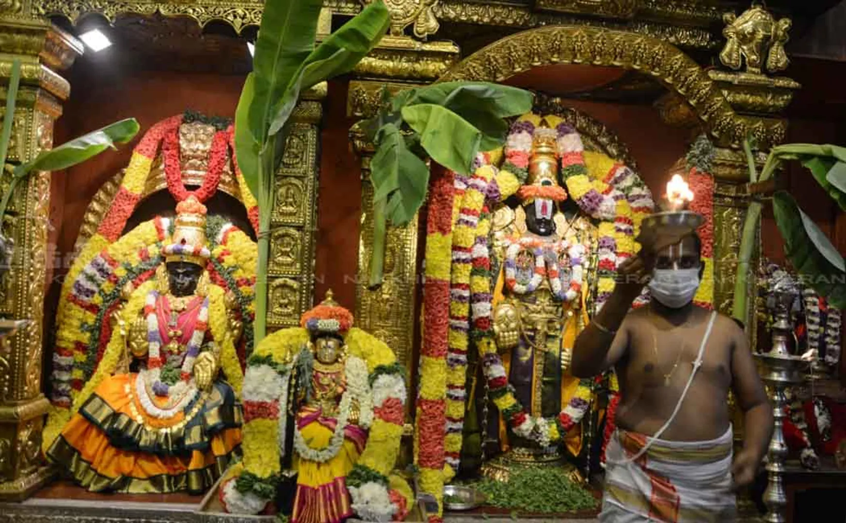 Telugu New Year prayers in the T nagar