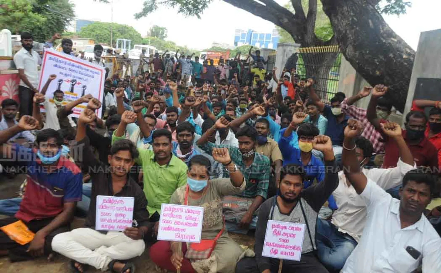 Those who have passed struggle for the appointment order 