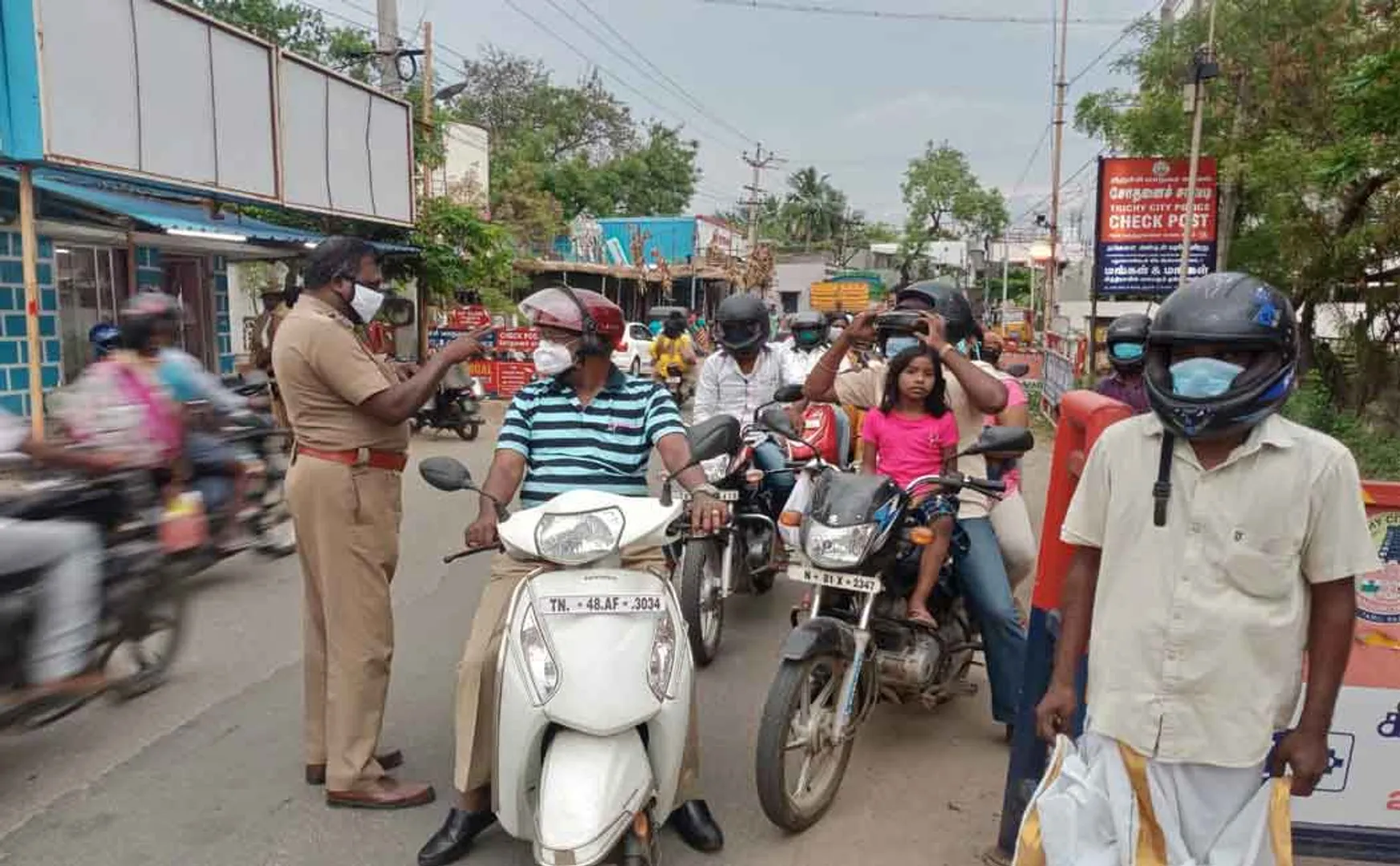 police file case against people who not follow rules