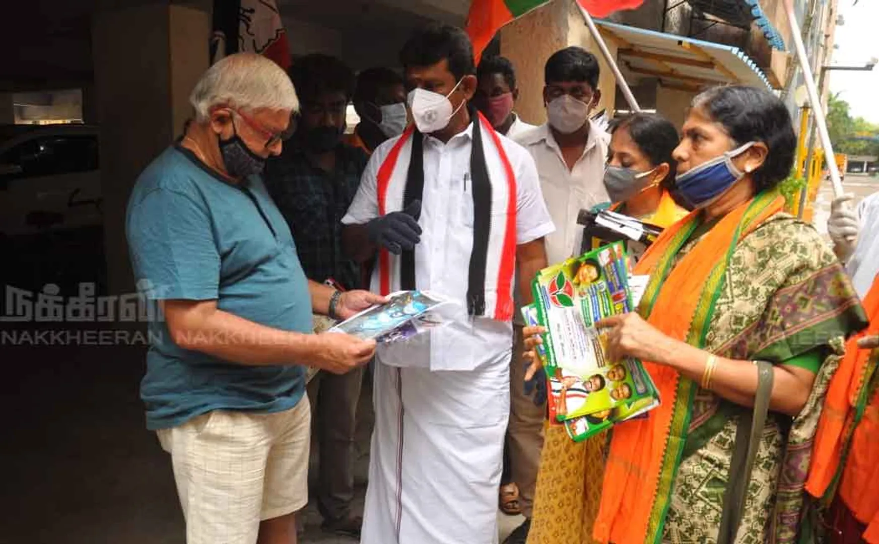AIADMK candidate involved in campaign