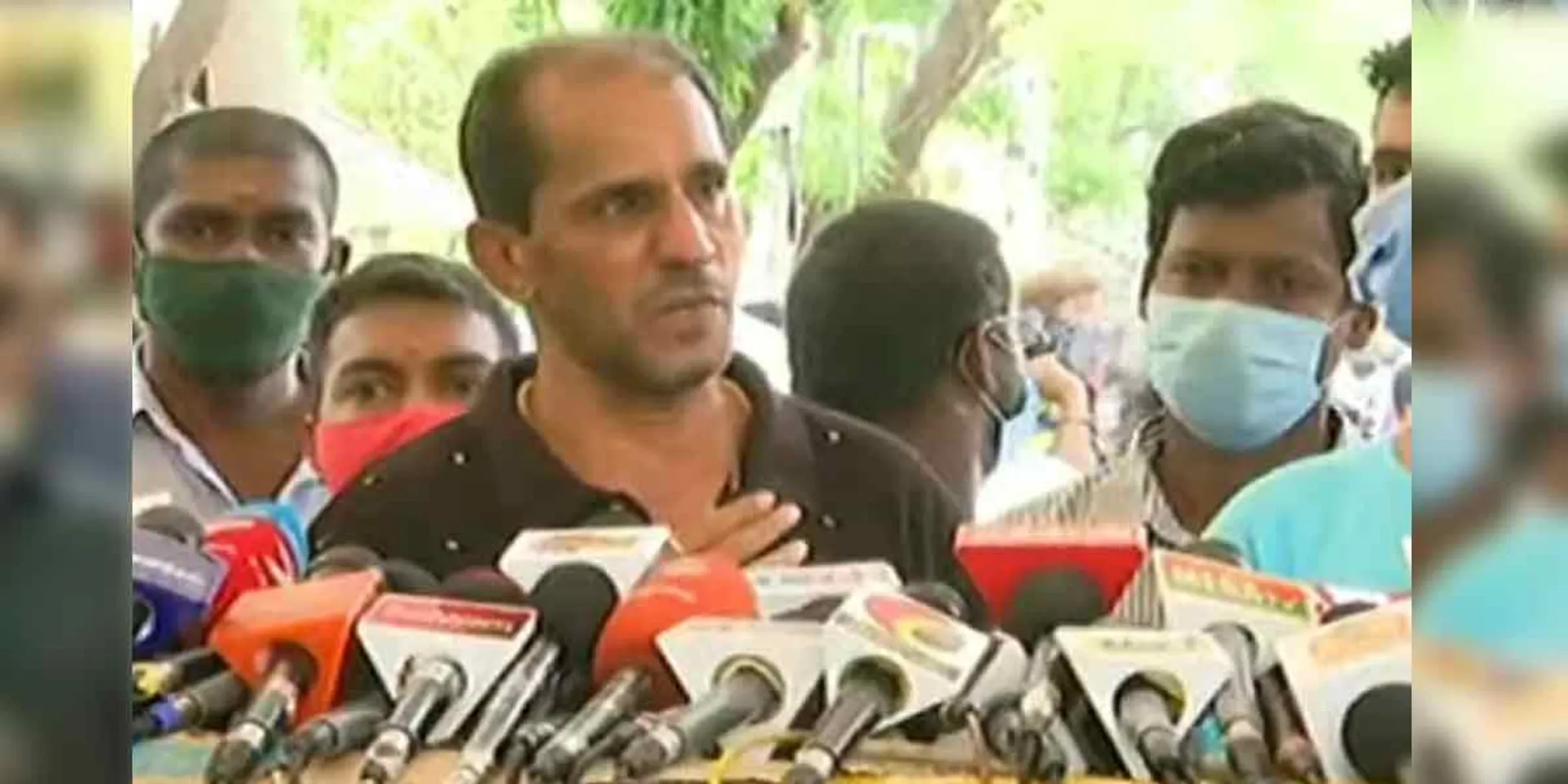 Actor Vaiyapuri tears about vivek passedaway 