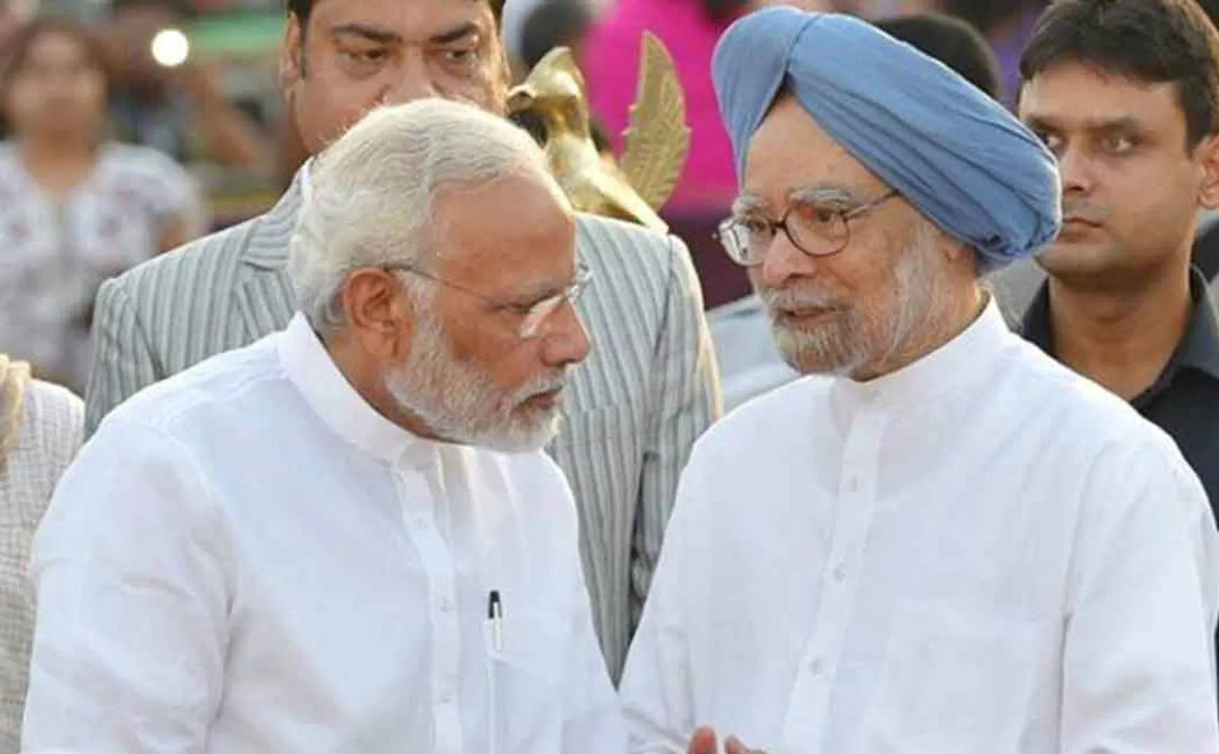 modi manmohan singh 