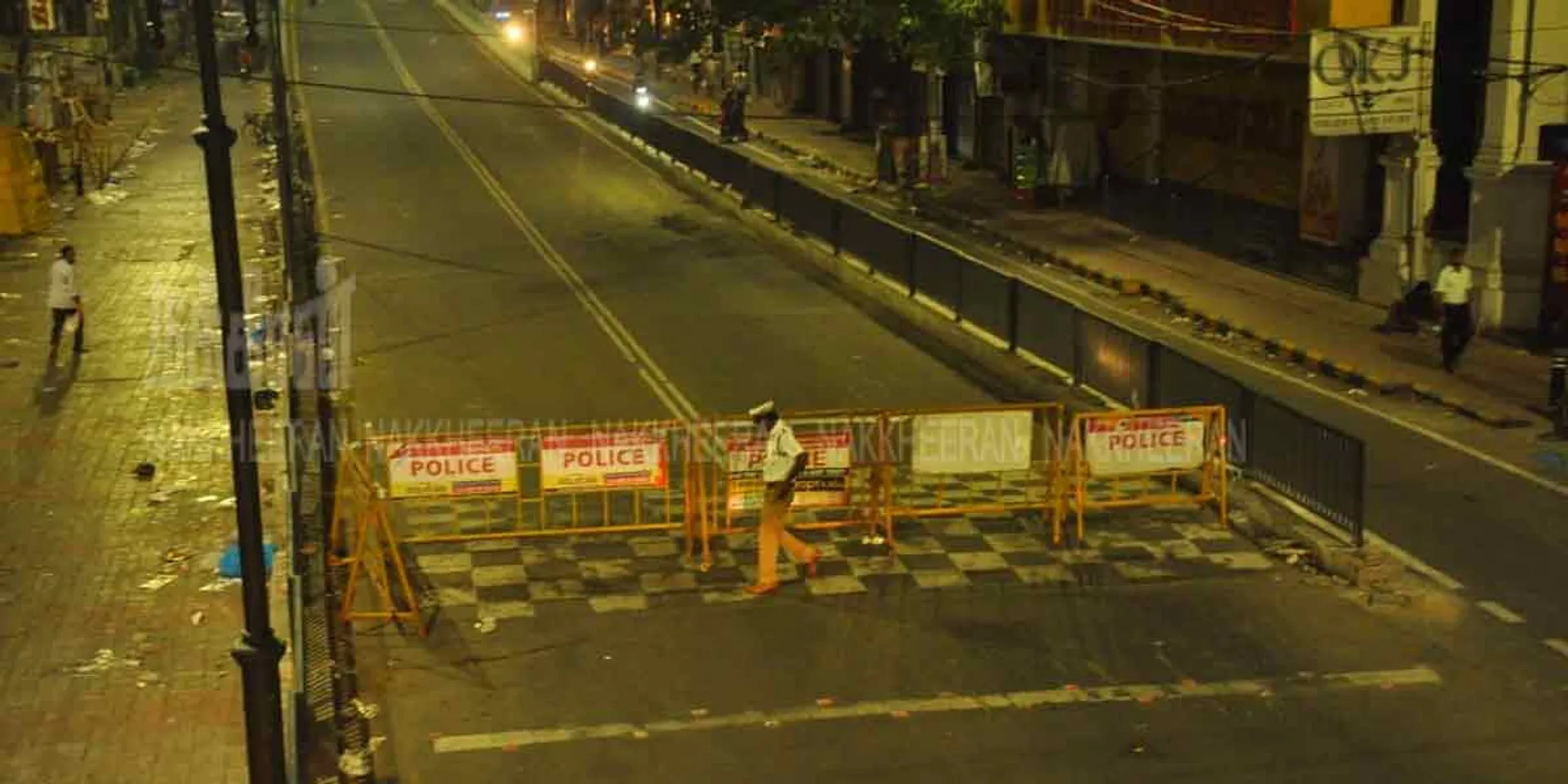 Night curfew in Tamil Nadu