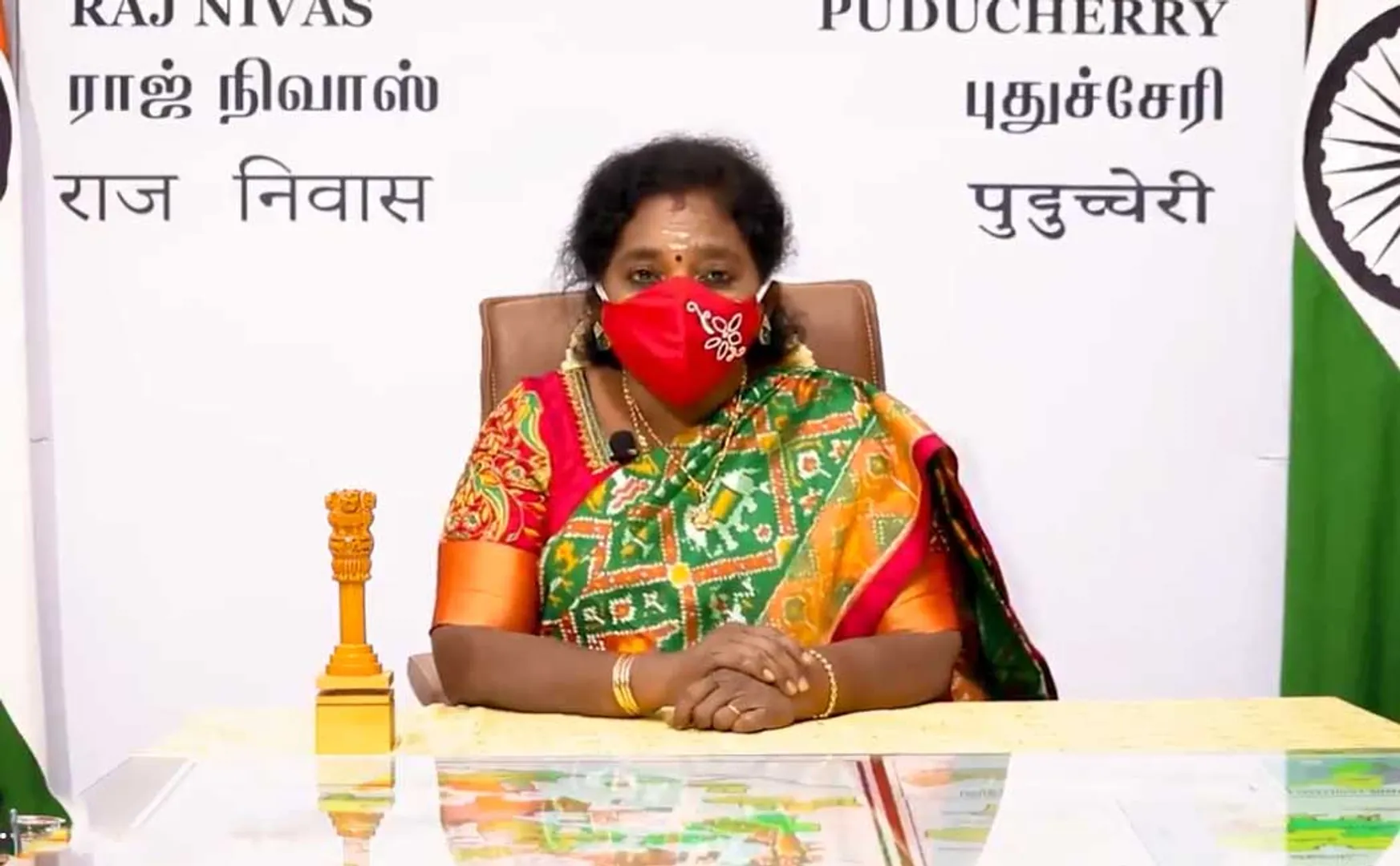 puducherry jipmer remdesivir medicine governor press meet 