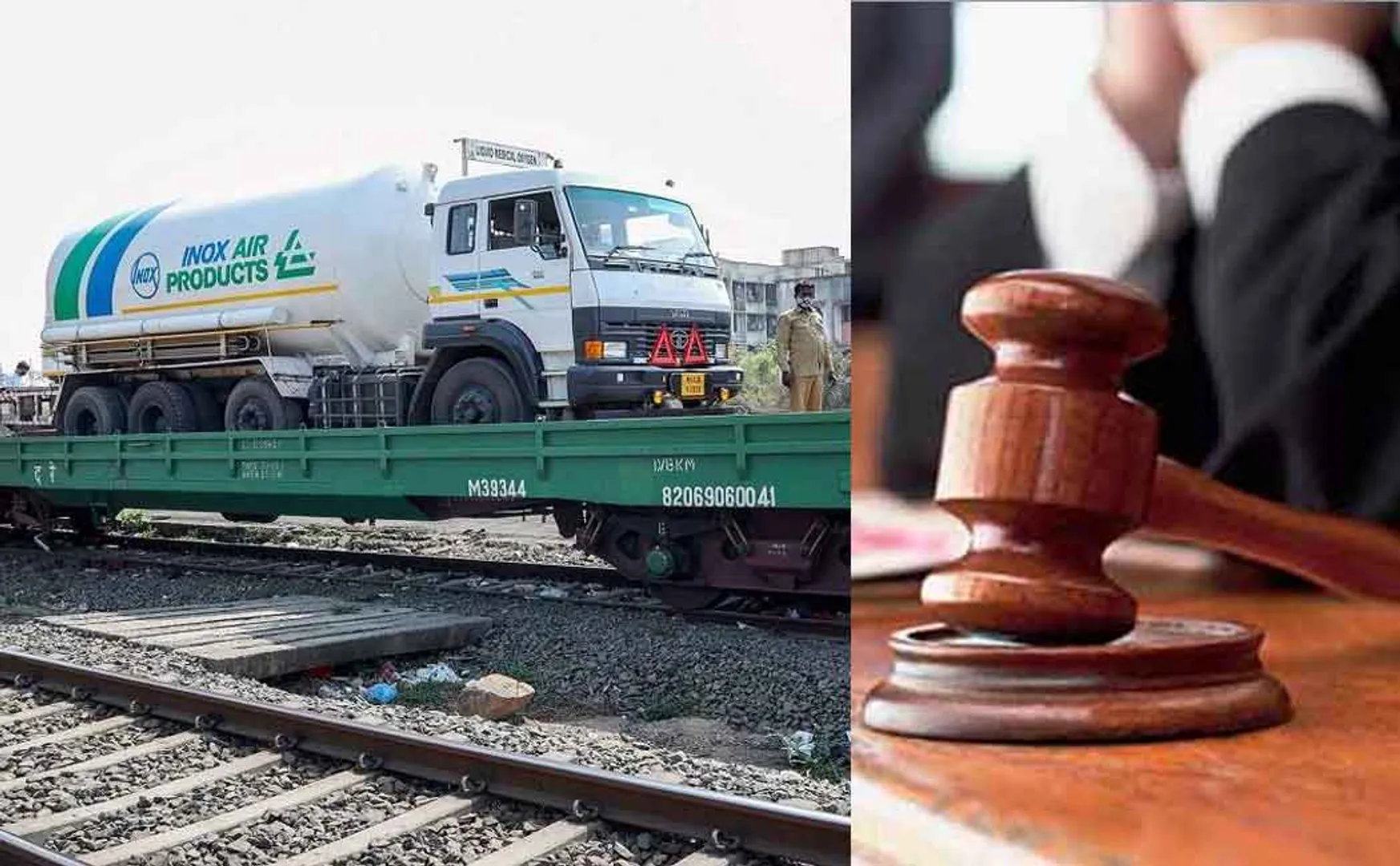 Explain about sending oxygen to other states Court order to the government