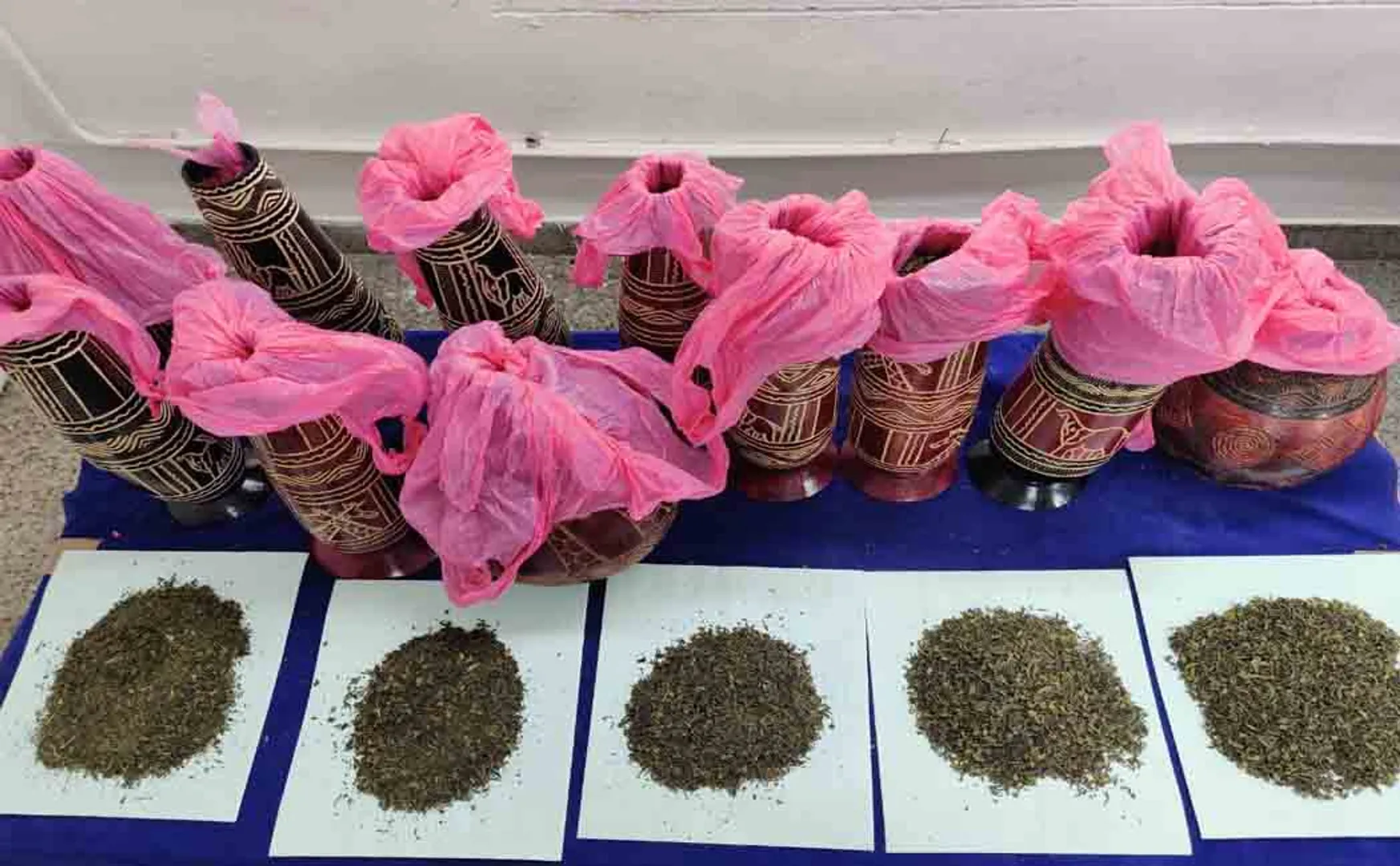 chennai airport customs department search the parcel seizures 