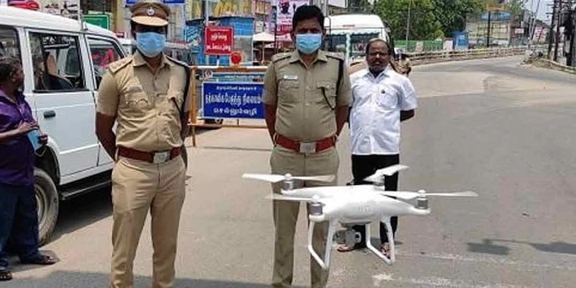 People paralyzed in the southern districts ... Curfew monitoring by drone! (Pictures)