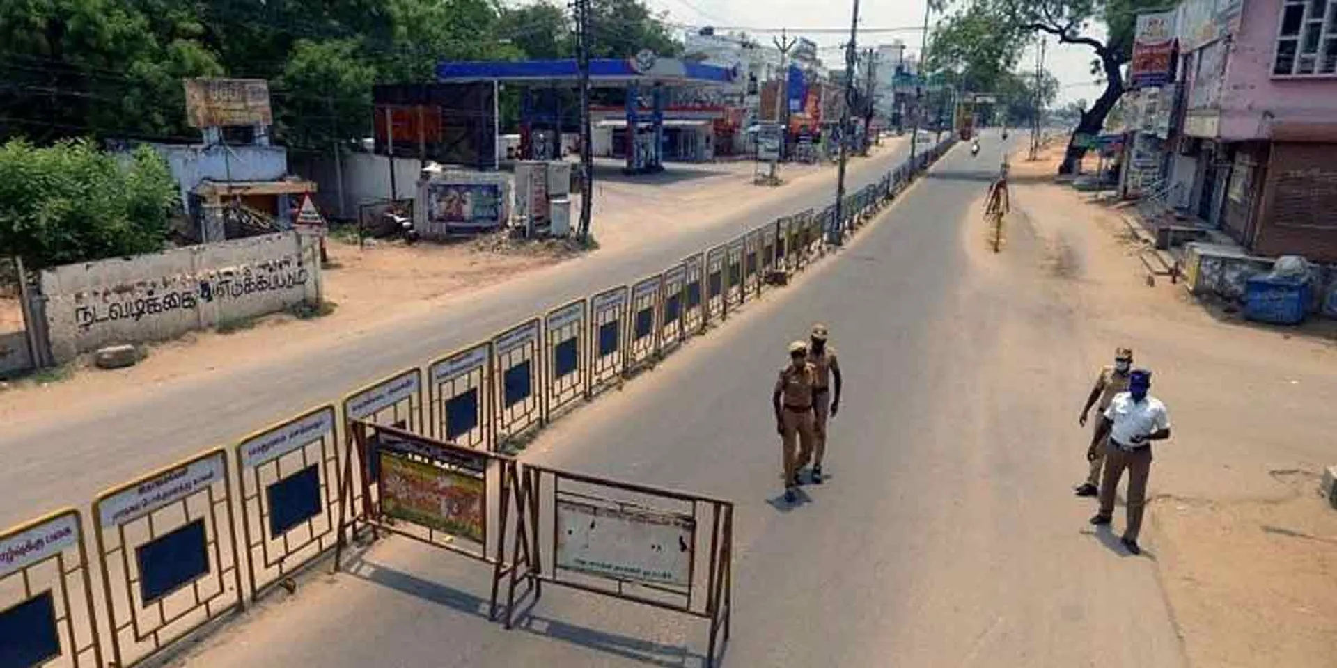 Case against 134 people in full curfew in Salem!