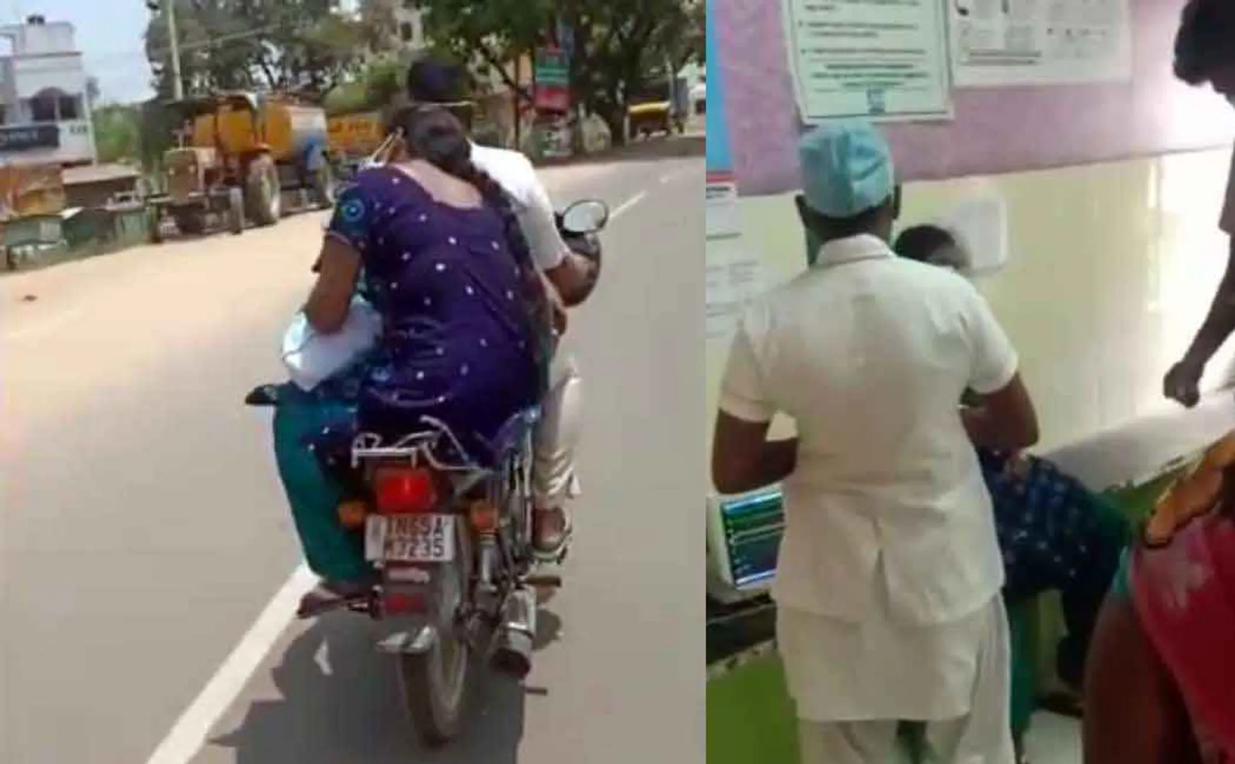 Victim of corona suffering from unavailability of ambulance; Panchayat Secretary's humanitarian action 