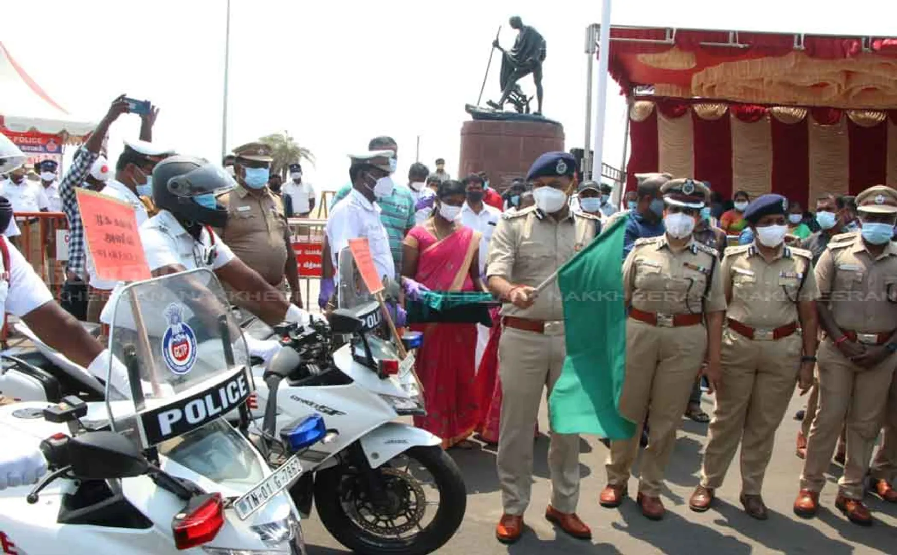 Commissioner of Police launches Corona Awareness Rally 